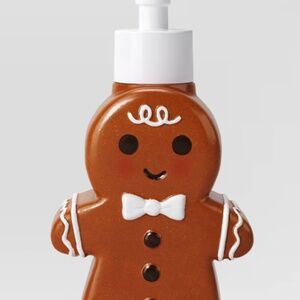 Gingerbread Man Soap Dispenser NWT Adorable Final Sale